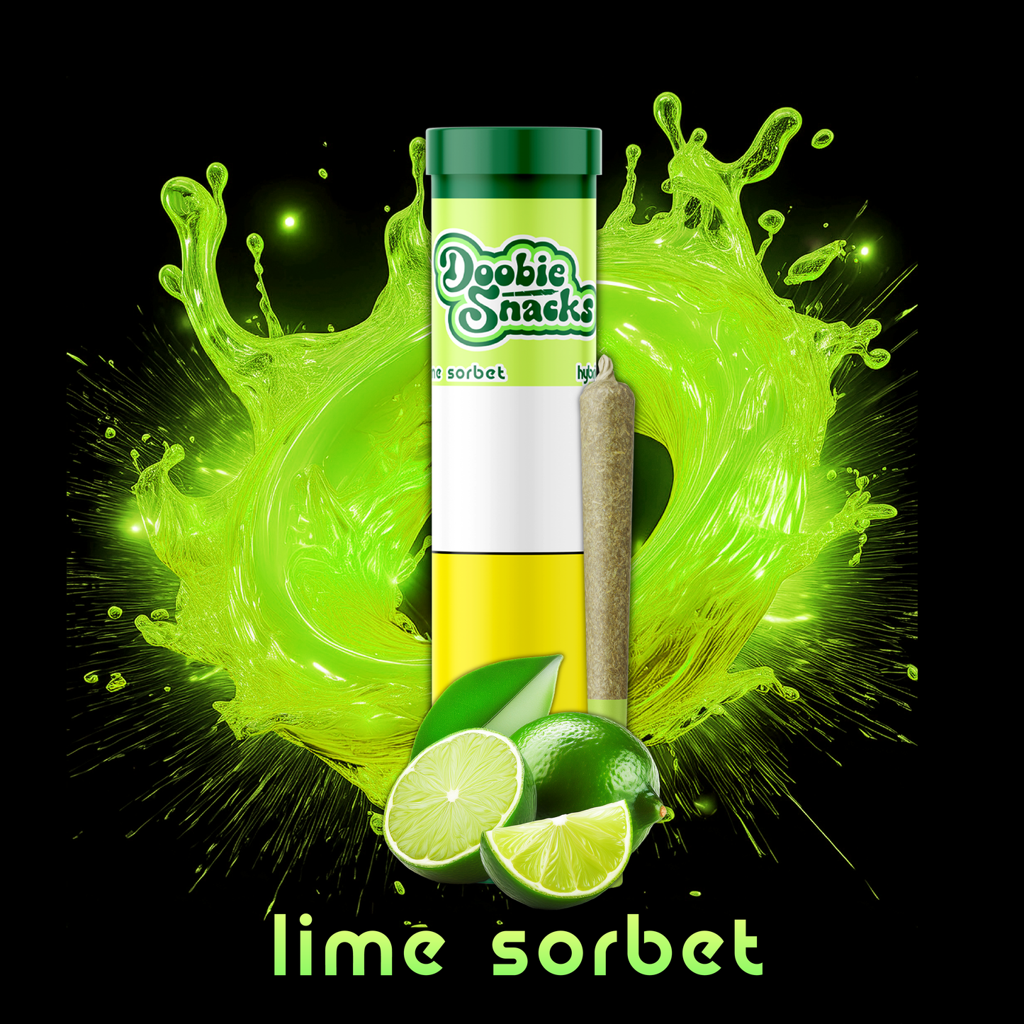 Doobie Snacks - Lime Sorbet Pre-roll