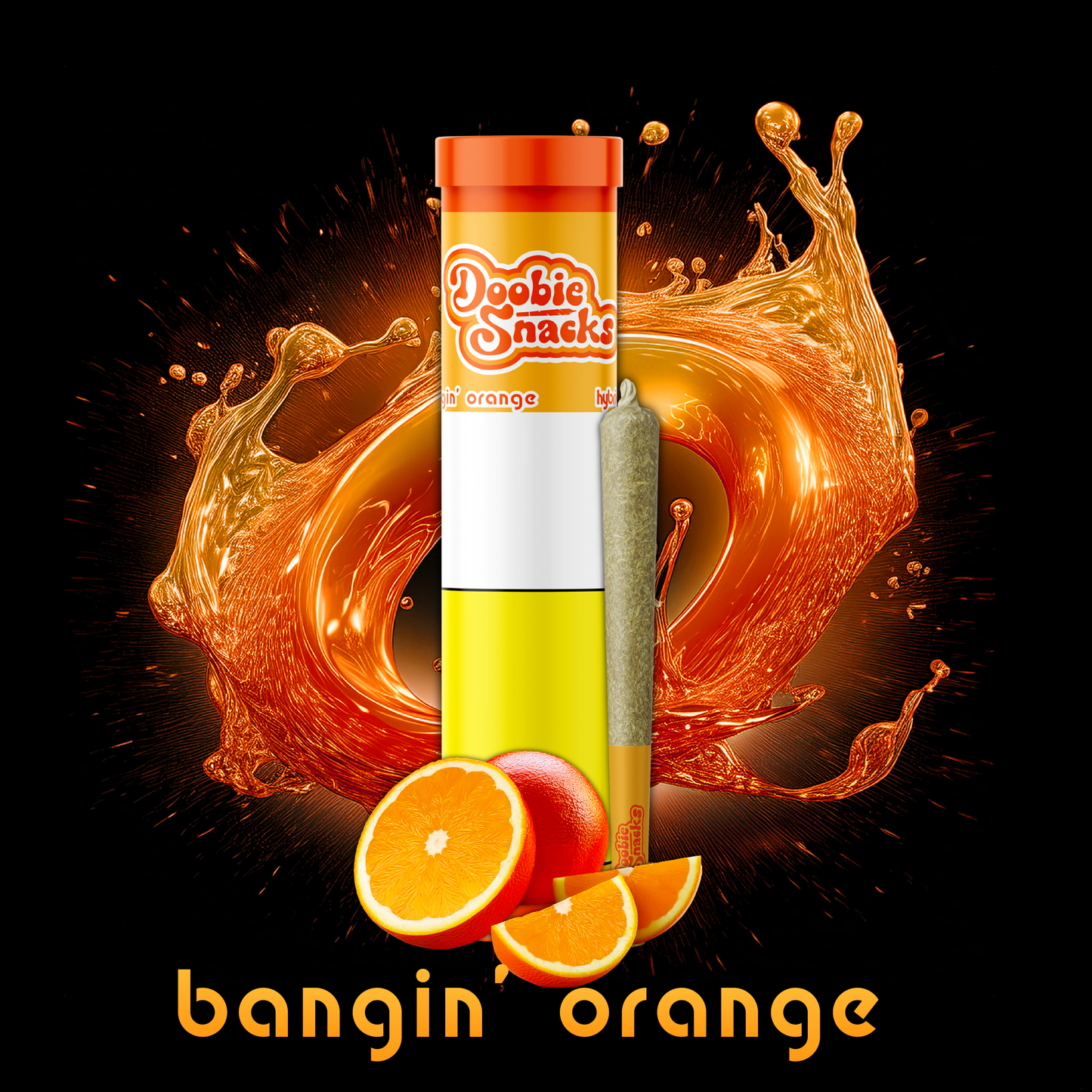 Doobie Snacks - Bangin' Orange Pre-roll