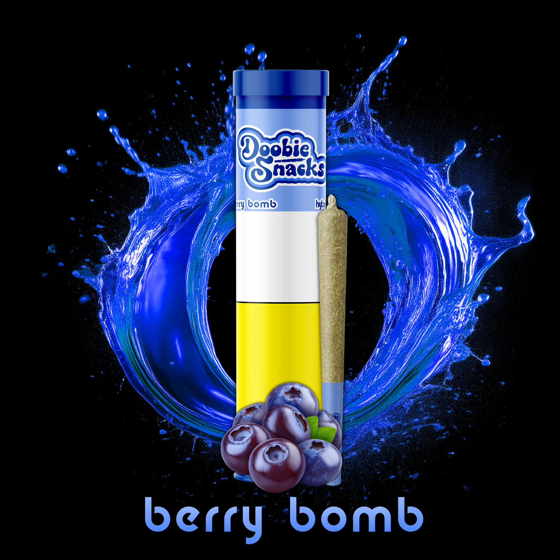 Doobie Snacks - Berry Bomb Pre-roll BudNKED Doobie Snacks - Berry Bomb Pre-roll BudNKED