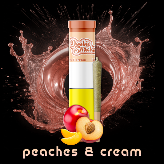 Doobie Snacks - Peaches & Cream Pre-roll