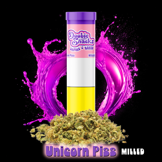 Doobie Snacks Shake & Baked - Unicorn Piss - 3.5g Milled