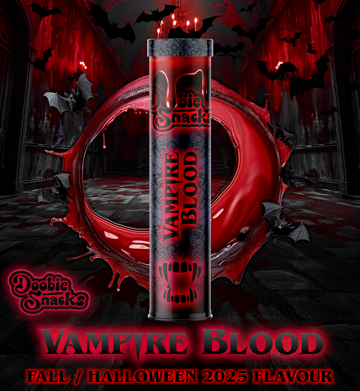 Doobie Snacks - Vampire Blood Pre-Roll - Halloween 2025